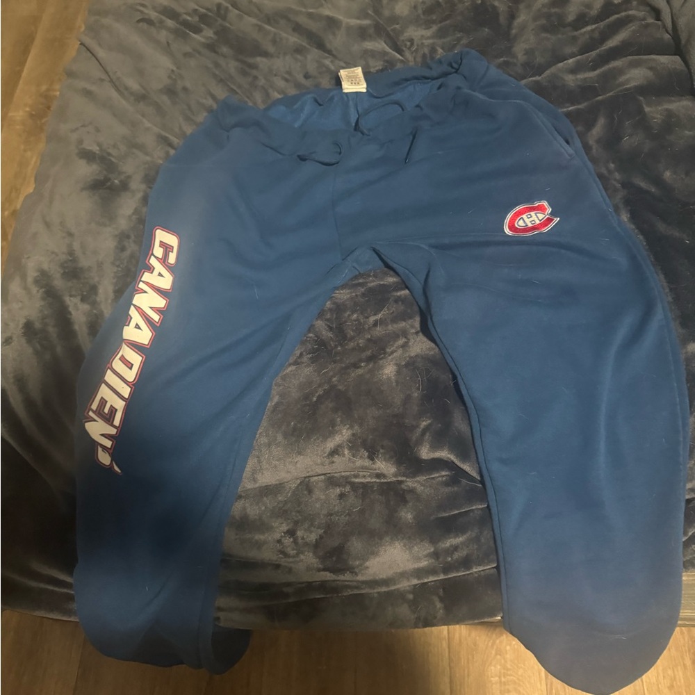 Blue Canadiens Sweatpants